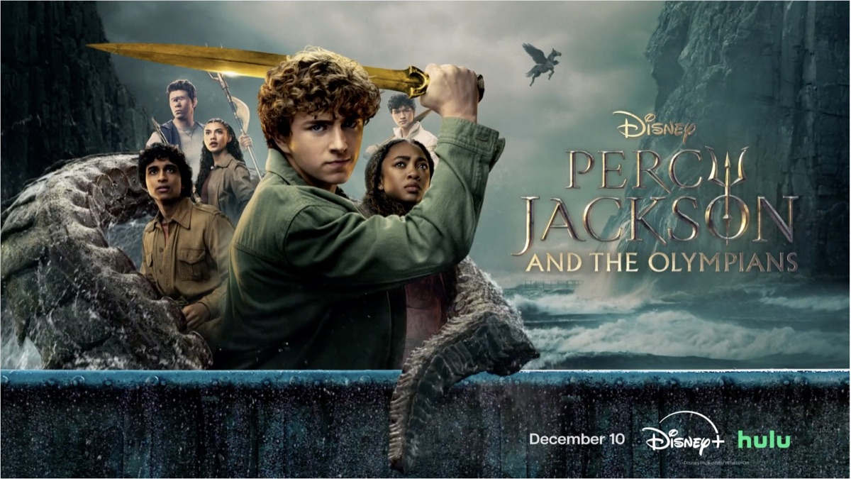 Percy Jackson and the Olympians out-of-home key art